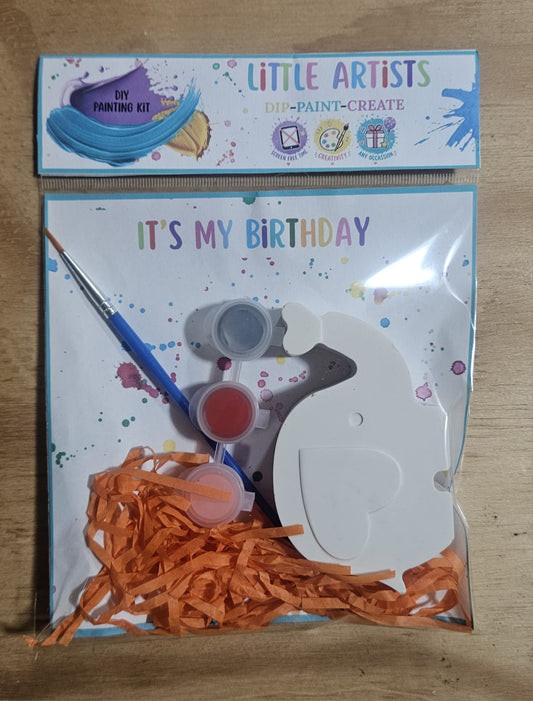 Baby Elephant DIY paint Kit