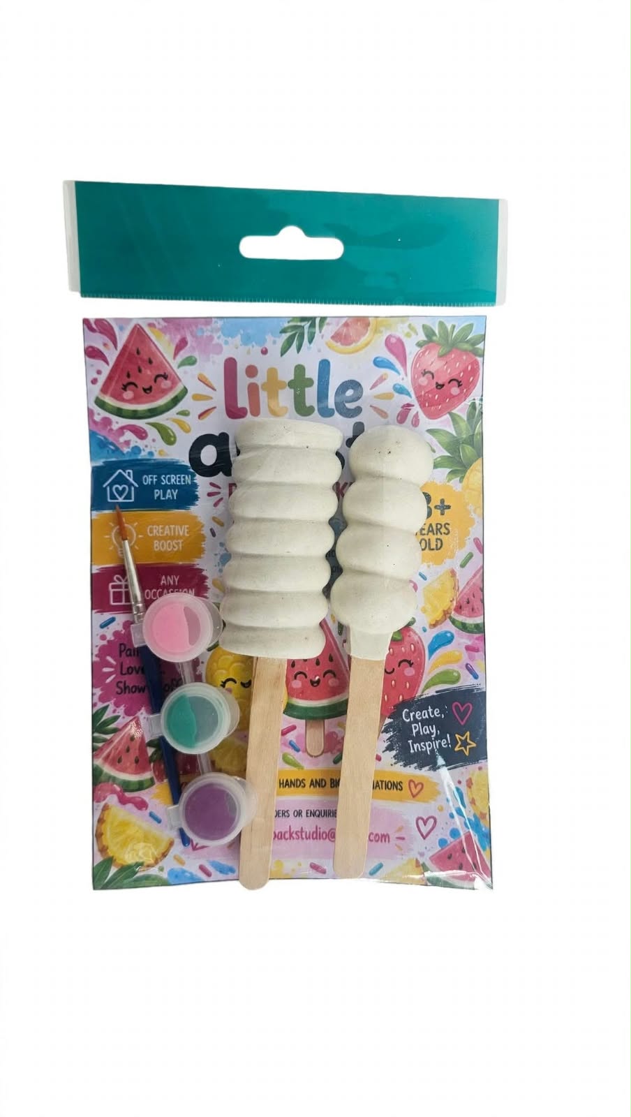 Ice Cream & Lolly Plaster Figurines