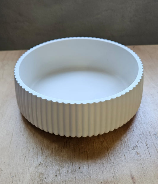 Large Striped Bowl