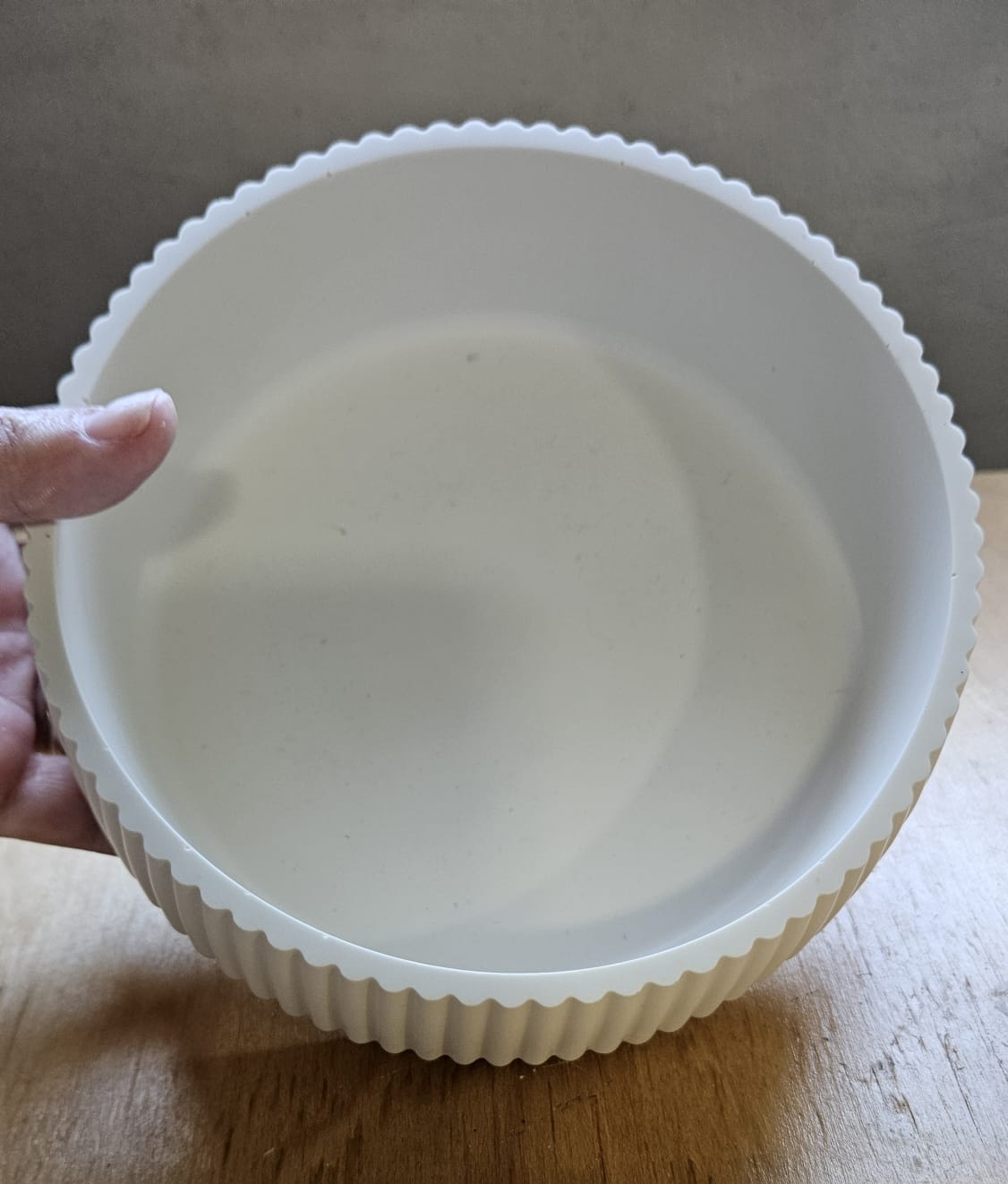 Large Striped Bowl