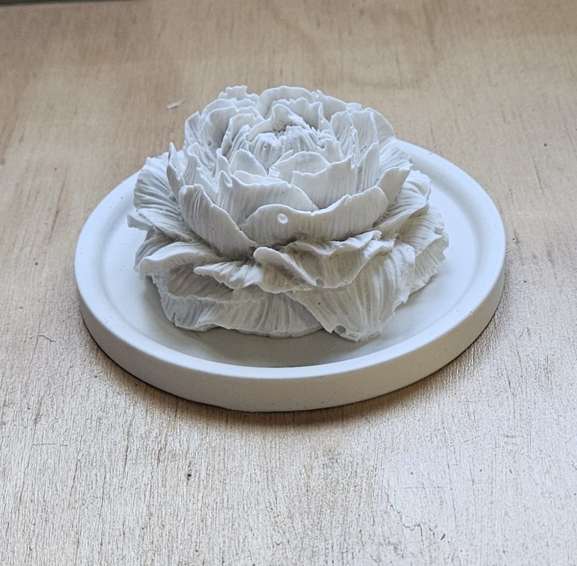 Peony Stone Fragrance Diffuser with Base