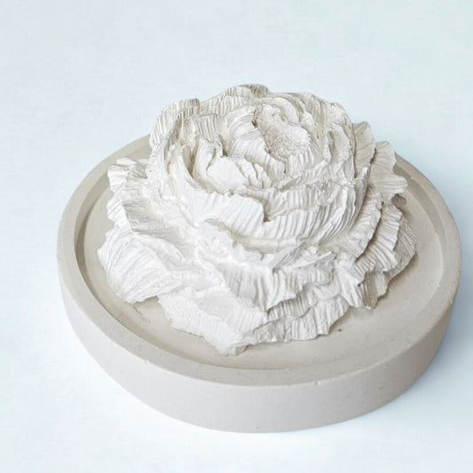Peony Stone Fragrance Diffuser with Base