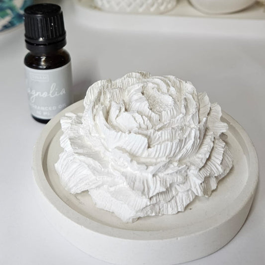 Peony Stone Fragrance Diffuser set (includes fragrance oil)