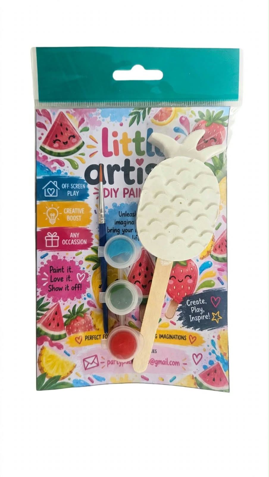 Ice Cream & Lolly Plaster Figurines