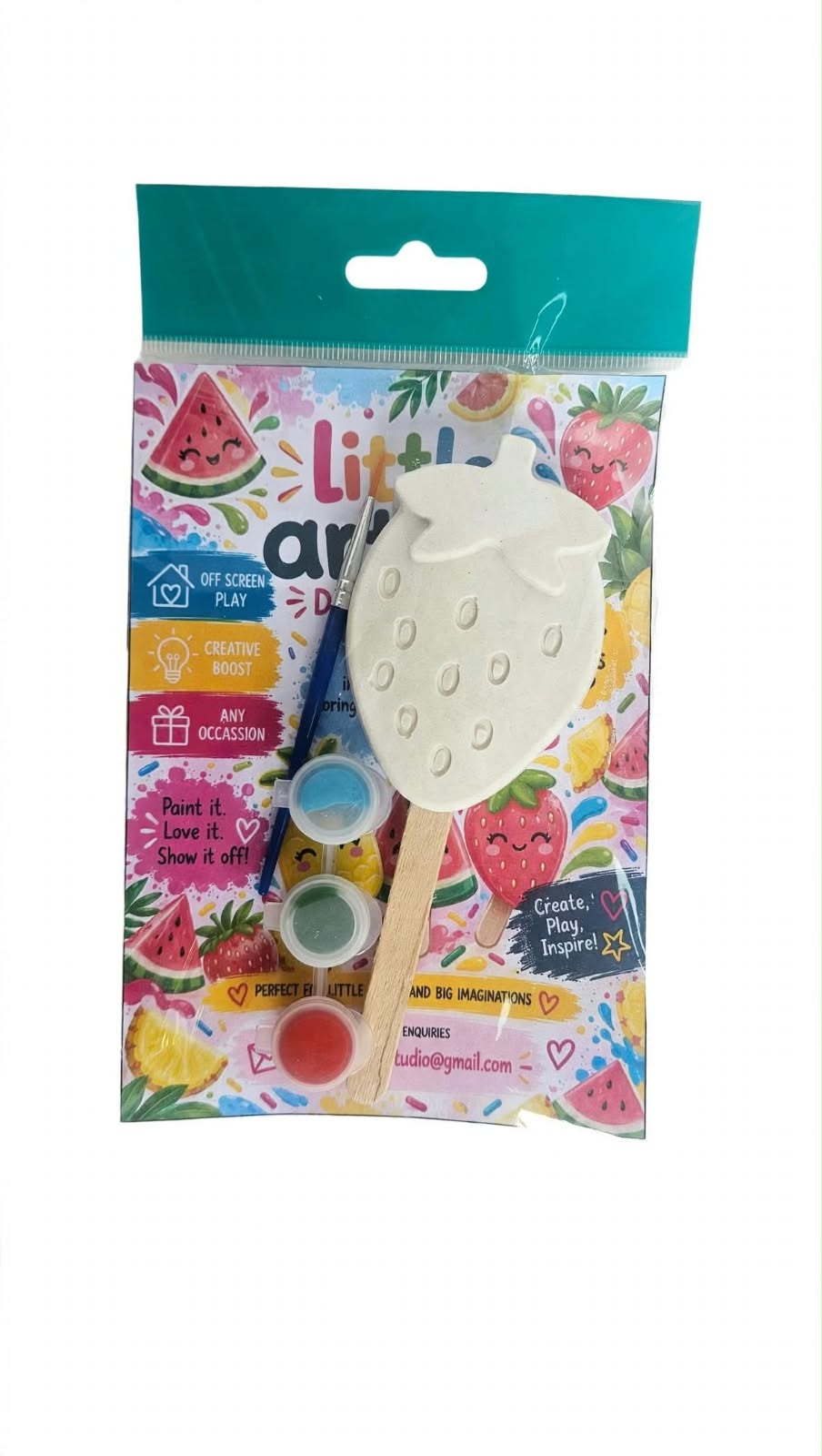 Ice Cream & Lolly Plaster Figurines
