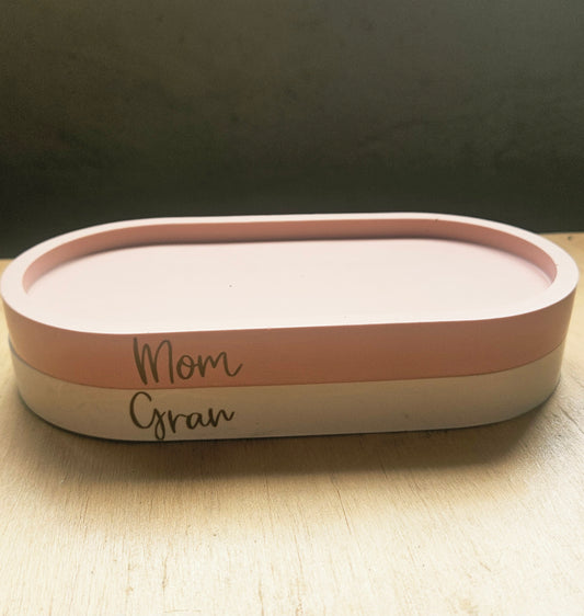 18cm Personalised Trinket Trays