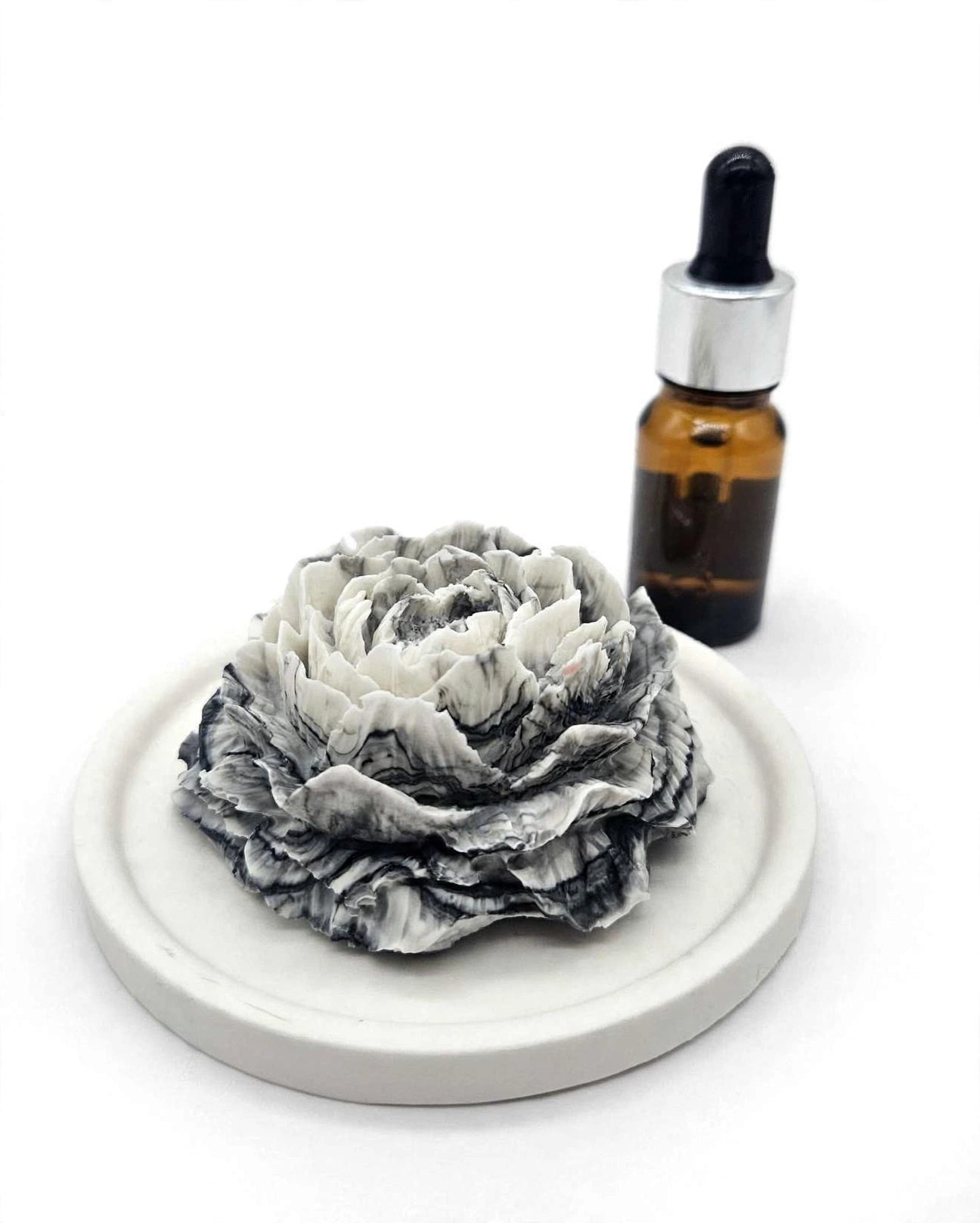Marbled Peony Stone Diffuser set