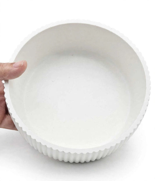 Large Striped Bowl