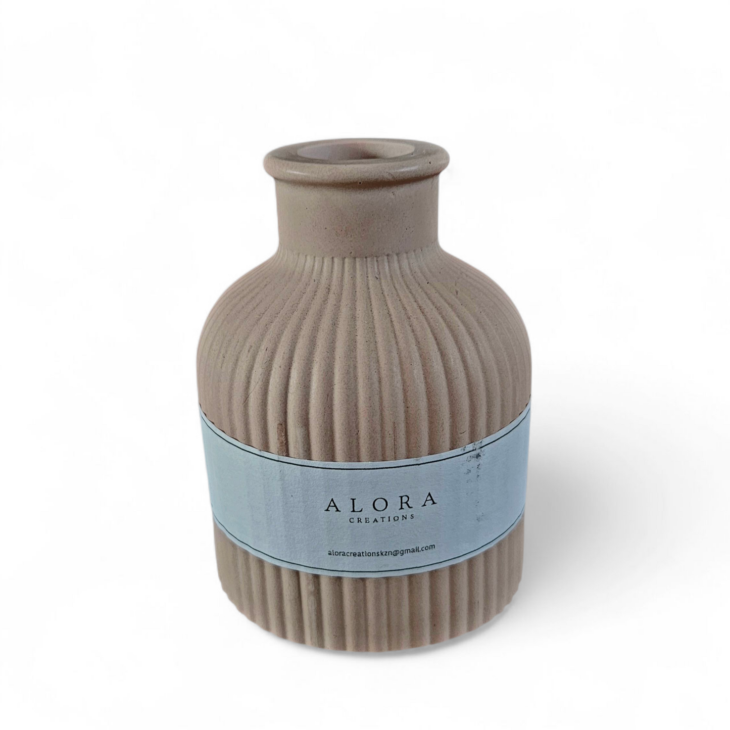 Straight lined Vase
