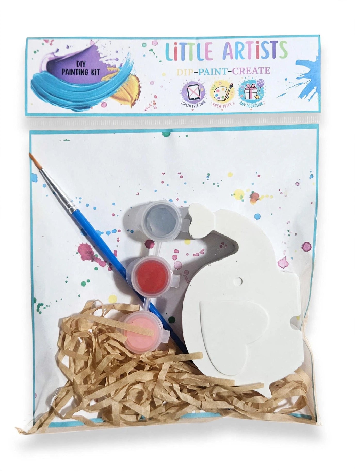 Baby Elephant DIY paint Kit