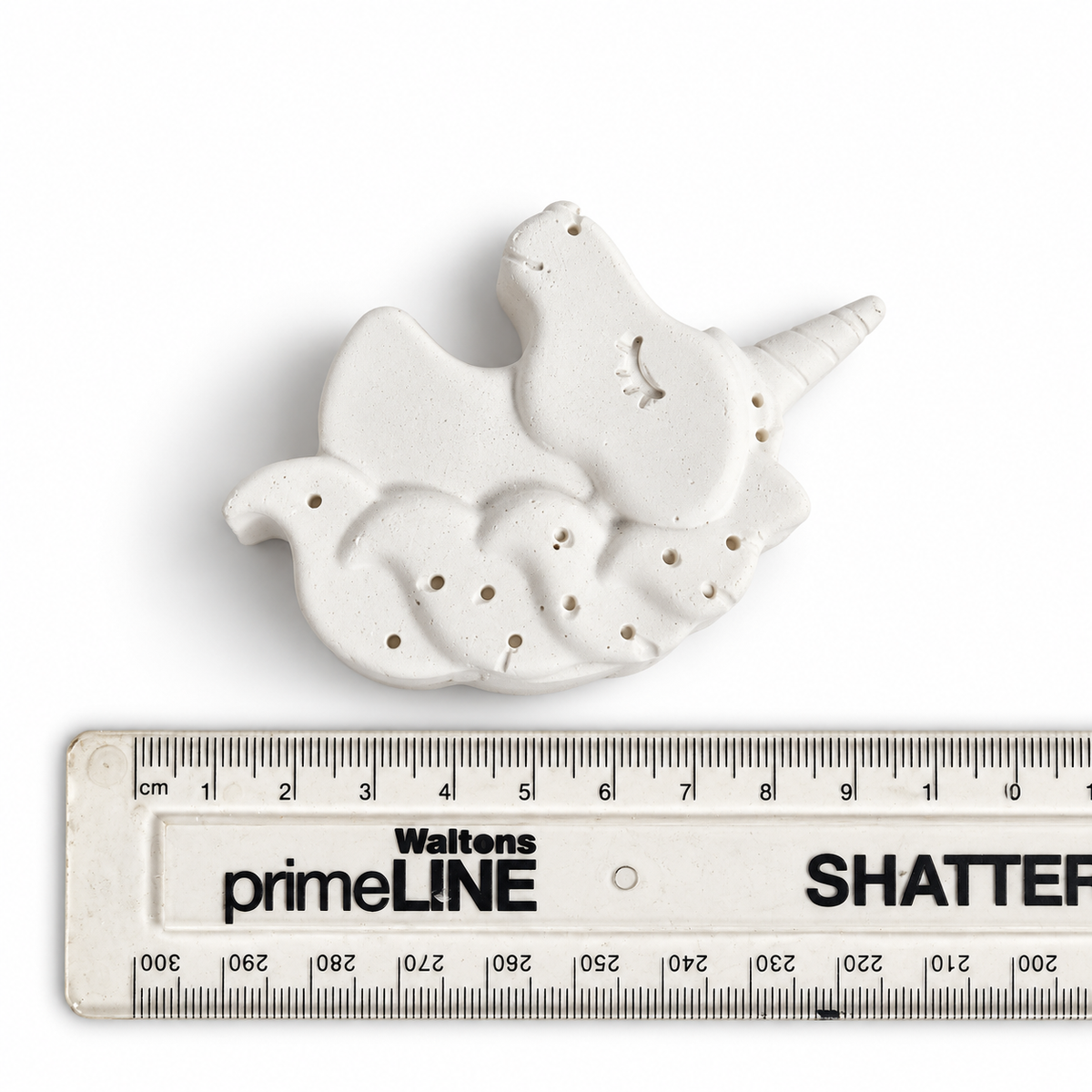 Single unpainted figurines