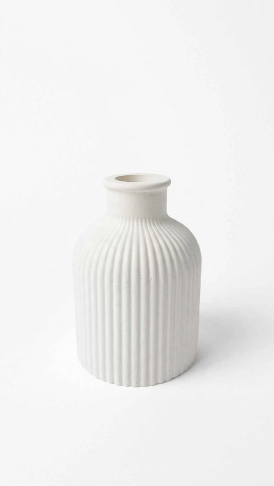 Straight lined Vase