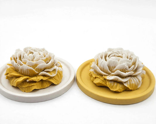 Two Toned Peony Stone Diffusers