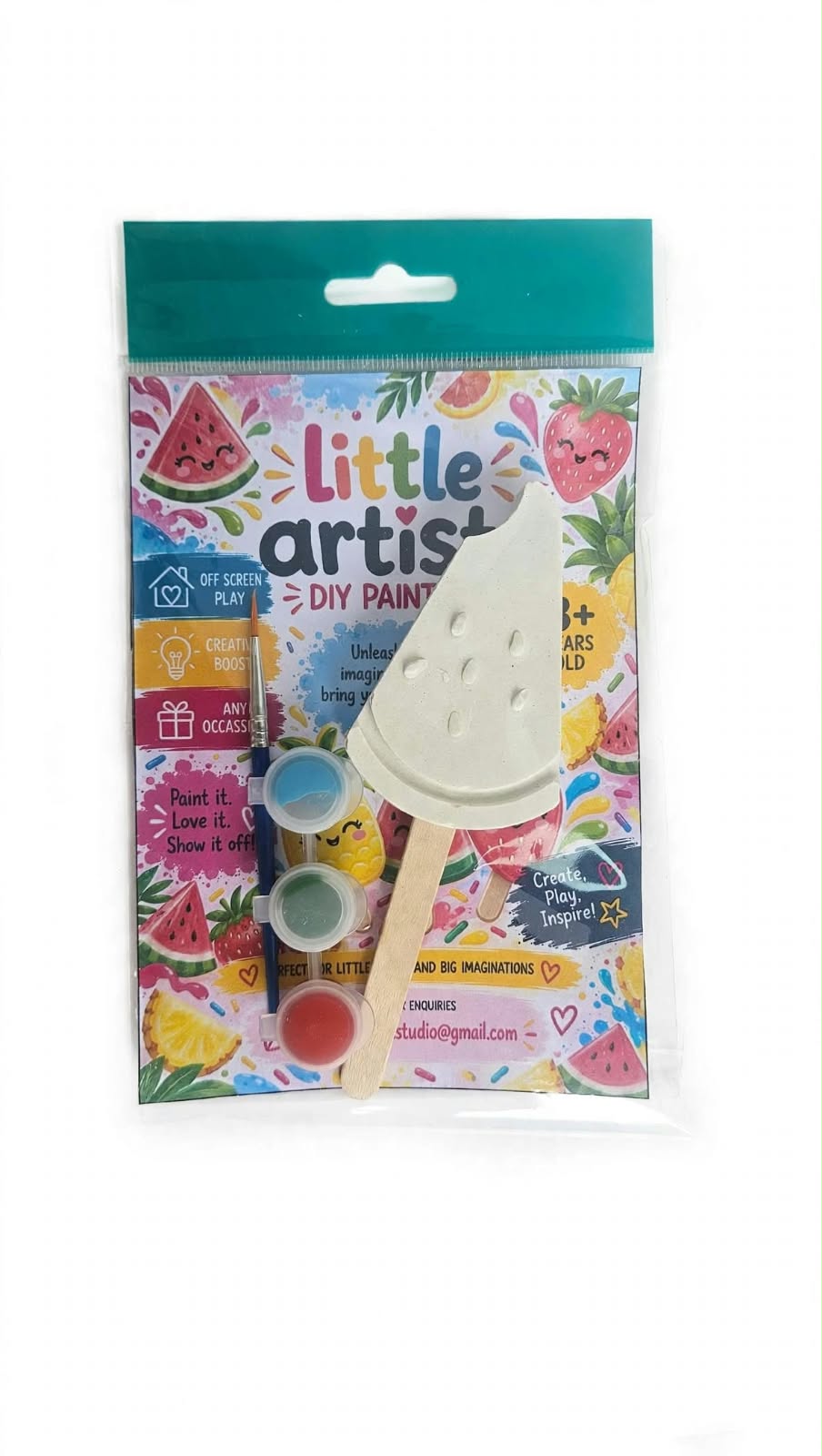 Ice Cream & Lolly Plaster Figurines